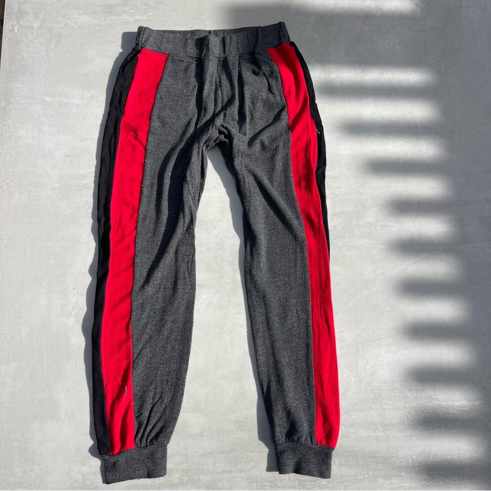 Michael Stars Petra Wide Double Stripe Joggers
